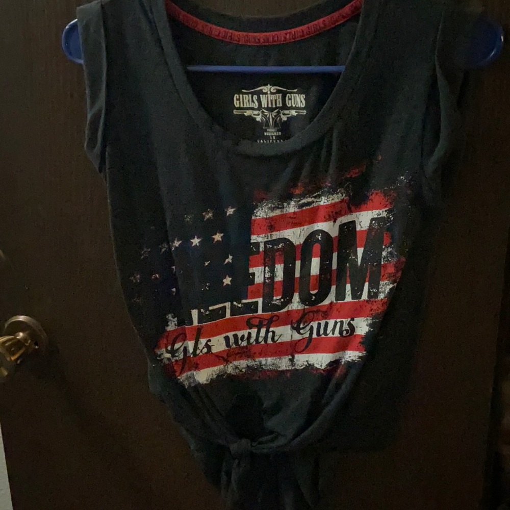 Girls With Guns Crop Top